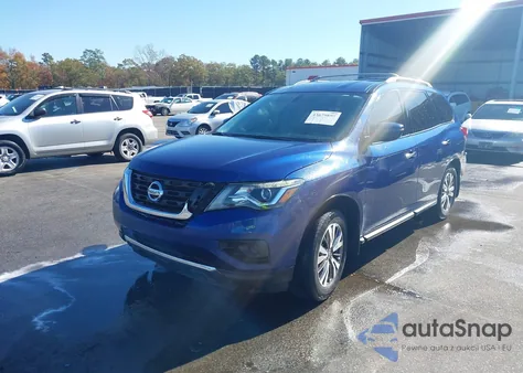 2019 Nissan Pathfinder S из США, поврежденный, VIN 5N1DR2MNXKC583019